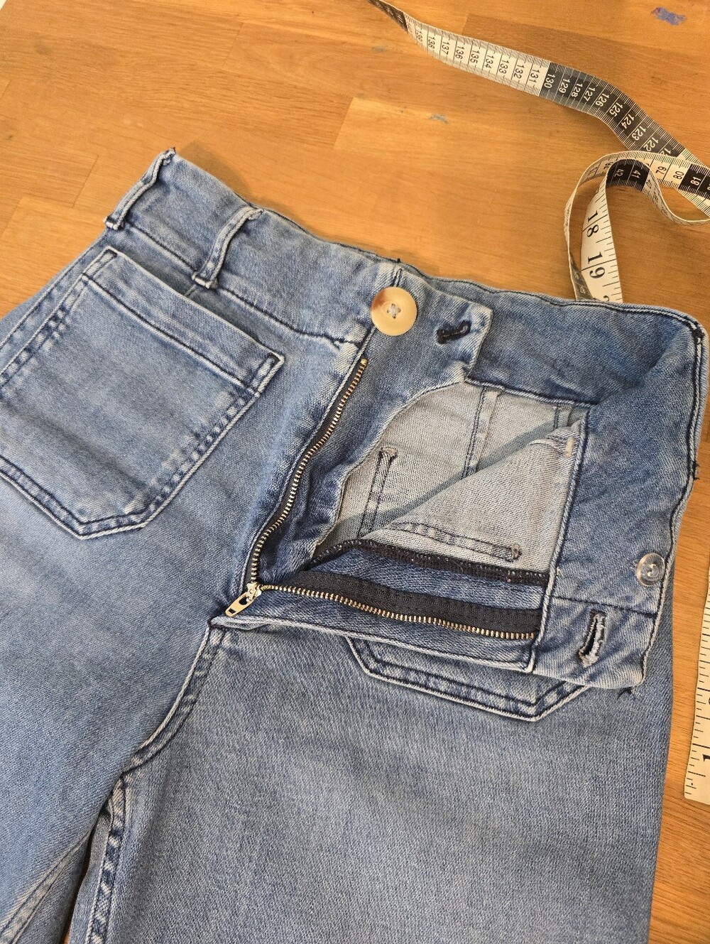 Maeve The Colette Crop High-Rise Wide-Leg Jean 27 Anthropologie Denim - Picture 10 of 13
